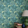 William Morris & Co. Tapet - Morris Seaweed Ink/Woad