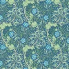William Morris & Co. Tapet - Morris Seaweed Cobalt/Thyme
