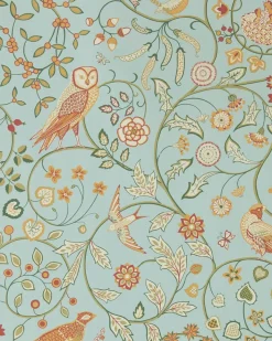 William Morris & Co. Tapet - Newill peppermint russet
