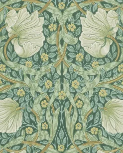 William Morris & Co. Tapet - Pimpernel Privet/Slate