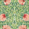 William Morris & Co. Tapet - Pimpernel Shamrock/Watermelon