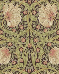William Morris & Co. Tapet - Pimpernel Bullrush/Russet