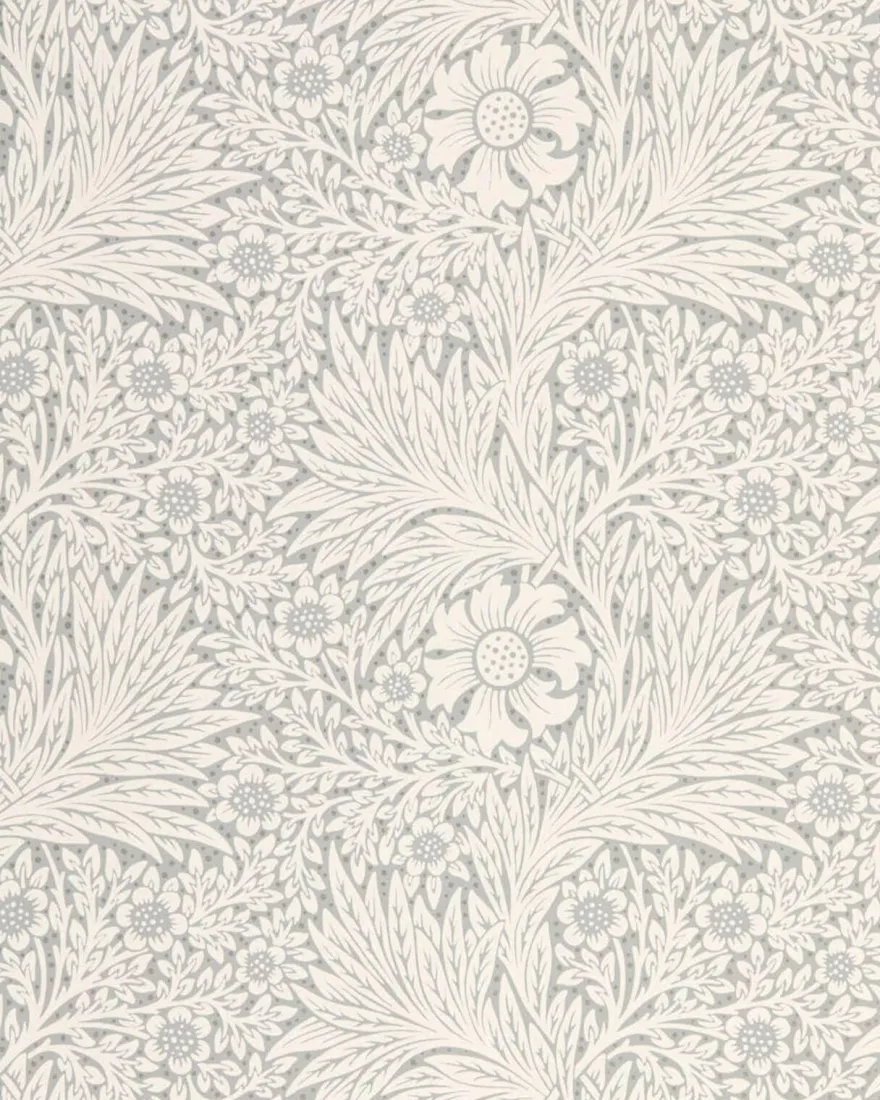 William Morris & Co. Tapet - Pure Marigold Cloud Grey