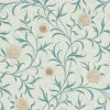 William Morris & Co. Tapet - Scroll Loden/Slate