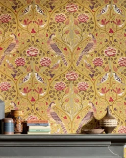 William Morris & Co. Tapet - Seasons by May linen