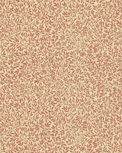 William Morris & Co. Tapet - Standen Beige/Brick/Red
