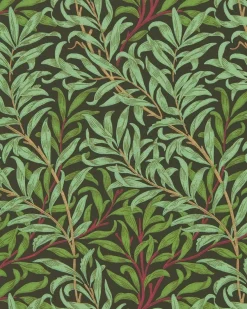 William Morris & Co. Tapet - Willow Boughs Bitter Chocolate